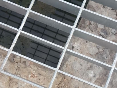 热镀锌钢格板g255